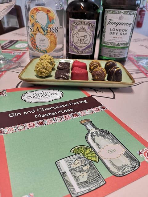 Malta: Gin and Chocolate Pairing Workshop - A Closer Look at the Malta Gin and Chocolate Workshop