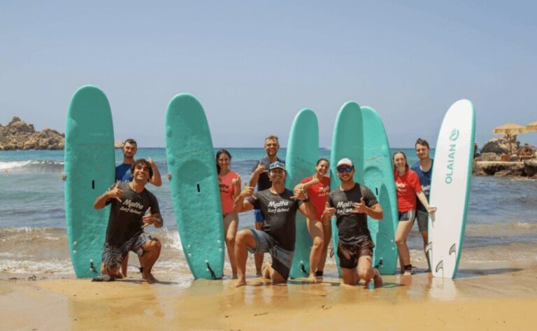 Malta Surf School, Beginner Surf Lessons - An In-Depth Look at Malta Surf School’s Beginner Lessons