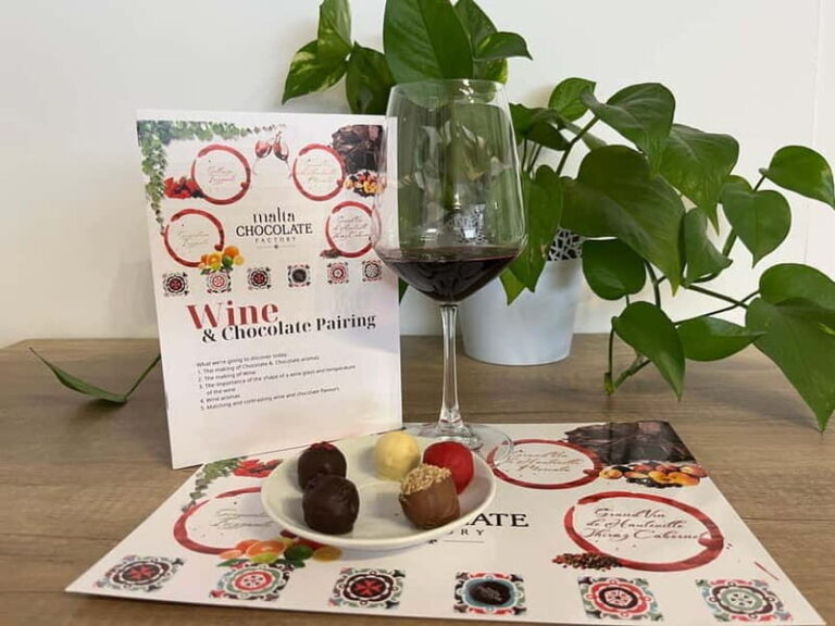 Malta: Wine and Chocolate Pairing Experience - What Is the Malta Wine and Chocolate Pairing Experience?