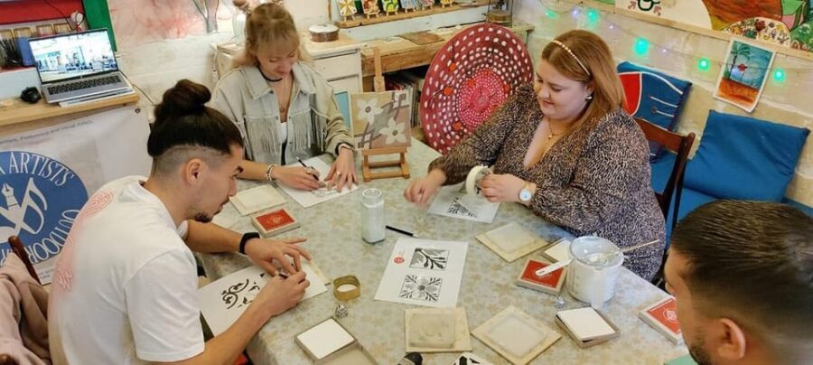 Maltese Tile - Souvenir painting workshop with local - Exploring the Maltese Tile Painting Workshop in Depth