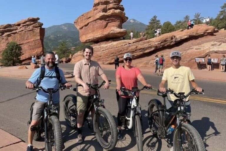 Manitou Springs: Garden of the Gods E-Bike Tour - Frequently Asked Questions