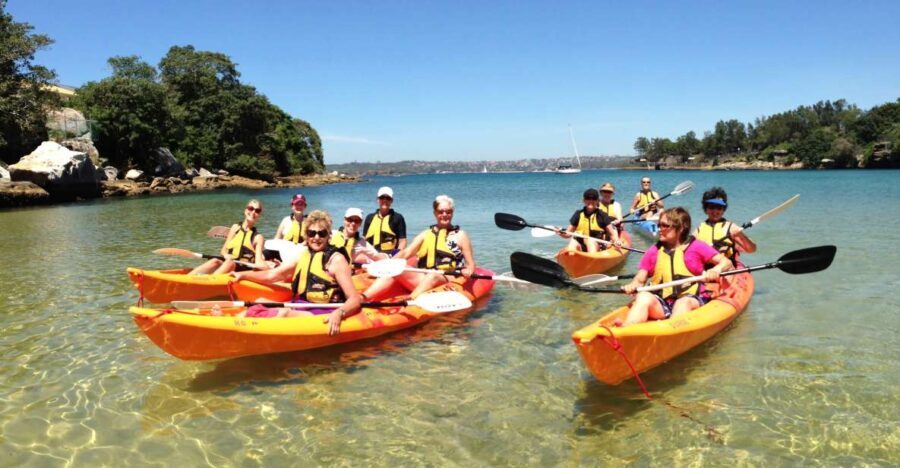Manly: 3-Beach Kayak Tour with Lunch - The Itinerary in Detail