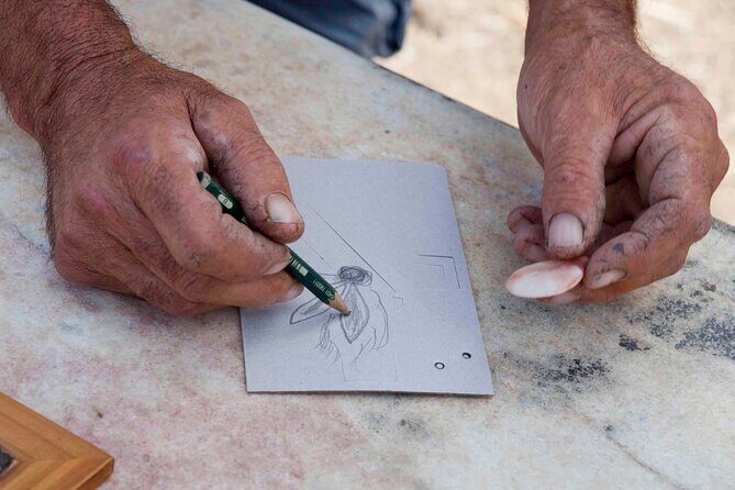 Marble Carving or Mosaic Basic Techniques -3 hour lesson - - The Price and Value