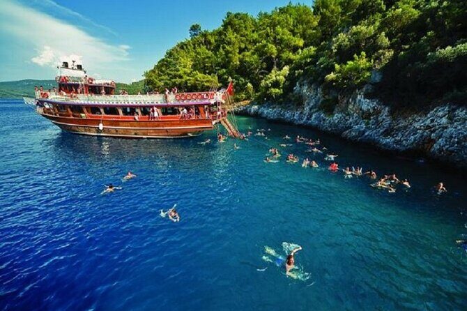 Marmaris All Inclusive Boat Trips, BBQ Lunch, Unlimited Free Drinks - The Itinerary Breakdown