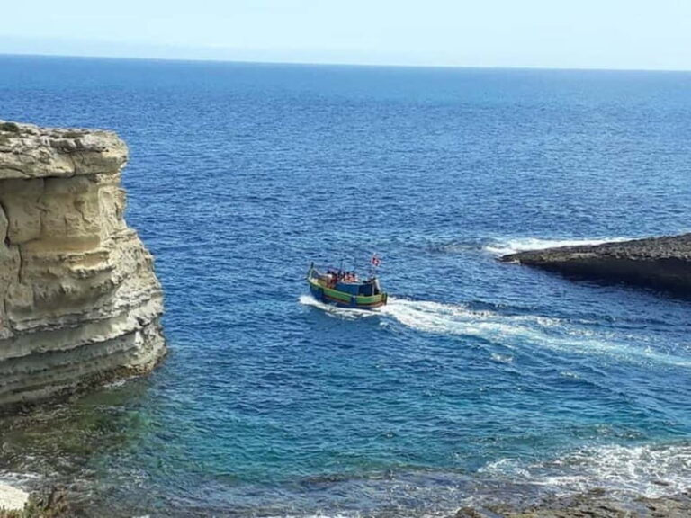 Marsaxlokk and Delimara Coast Boat Trip : incl. St.Peter's - Exploring Malta’s Coast on a Luzzu Boat: A Genuine Look