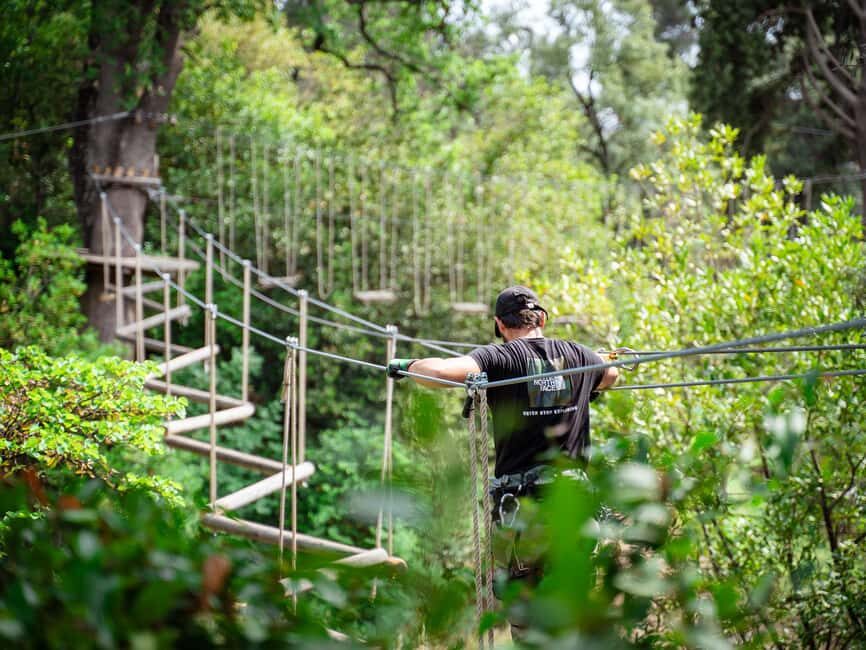 Marseille: Ecopark Adventures Treetop Adventure - The Experience: Safety, Fun, and a Breath of Fresh Air