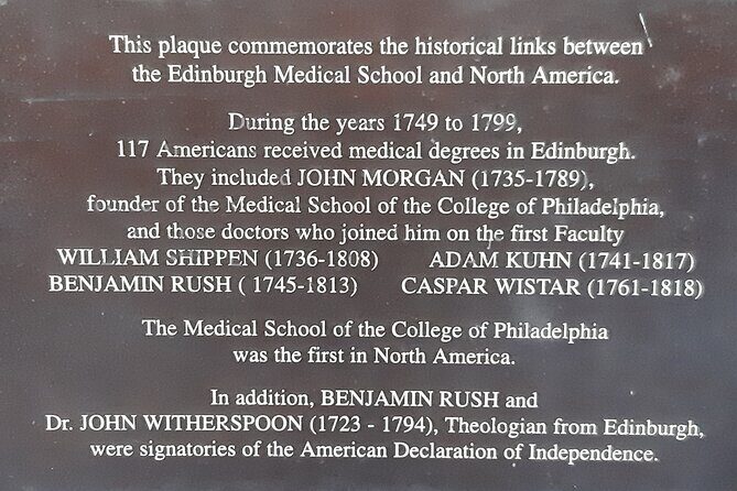 Medical and Surgical History of Edinburgh - Private Walking Tour - Who Will Love This Tour?