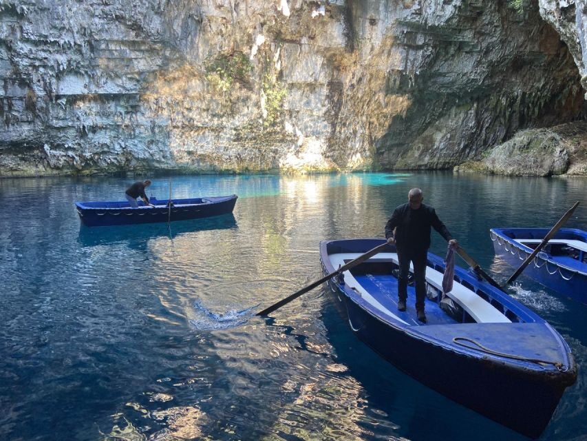Melissani lake - Myrtos beach swimming - In-Depth Review: Exploring Melissani Lake and Myrtos Beach