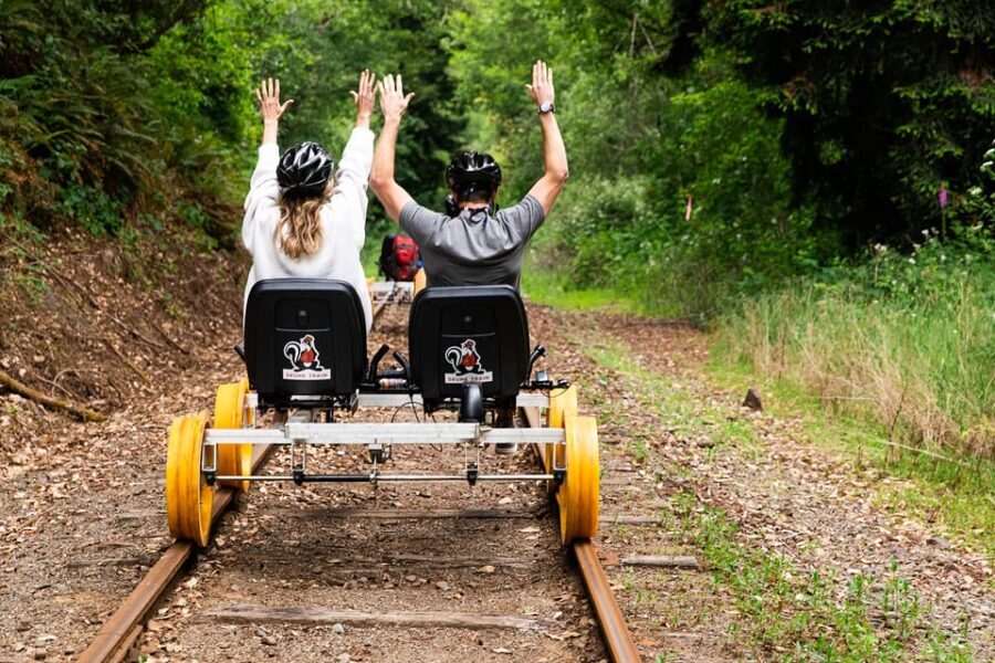 Mendocino County: Railbiking Tour Along the Noyo River - A Closer Look at the Mendocino Railbiking Experience