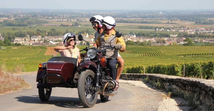 Meursault: Tour of the Vineyards on Motorbike with Sidecar - Riding Through the Scenic Roads