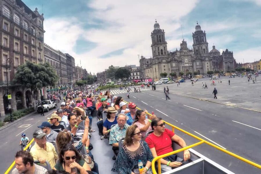 Mexico City: Six Flags Ticket + Hop-on Hop-off City Tour - The Itinerary in Depth