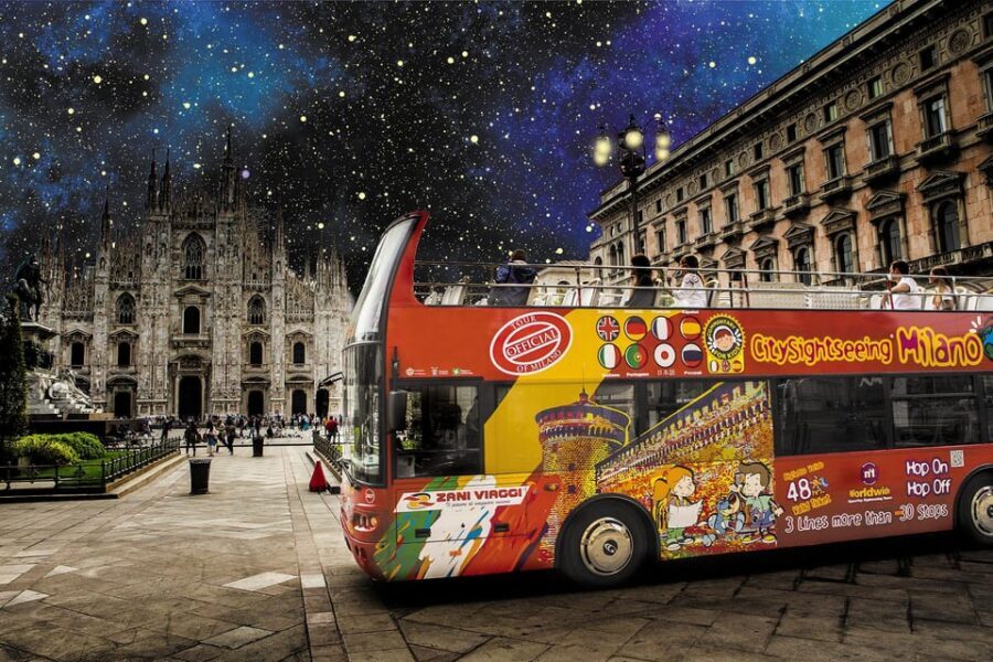 Milan: Night Tour by Bus - In-Depth Breakdown of the Route