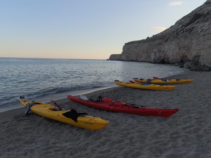 Milos: Romantic Semi Private Sunset Kayaking Tours - Practical Details and What It Means for You