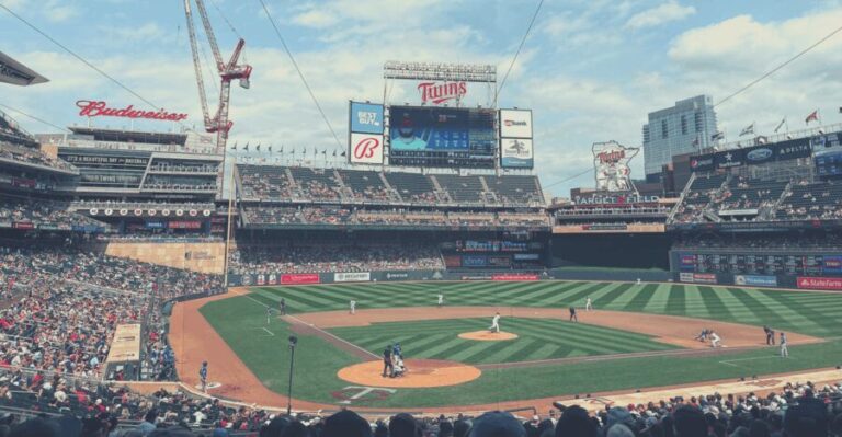 Minnesota Twins Baseball Game at Target Field - The Stadium Environment
