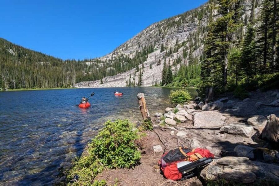 Missoula: Camas Lake Float and Hike - Reaching Camas Lake and the Joy of Floating