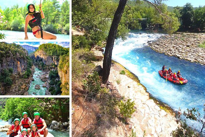 Mix Tour: Canyoning, Rafting, Zipline, From Alanya-Side-Antalya - What the Reviews Say