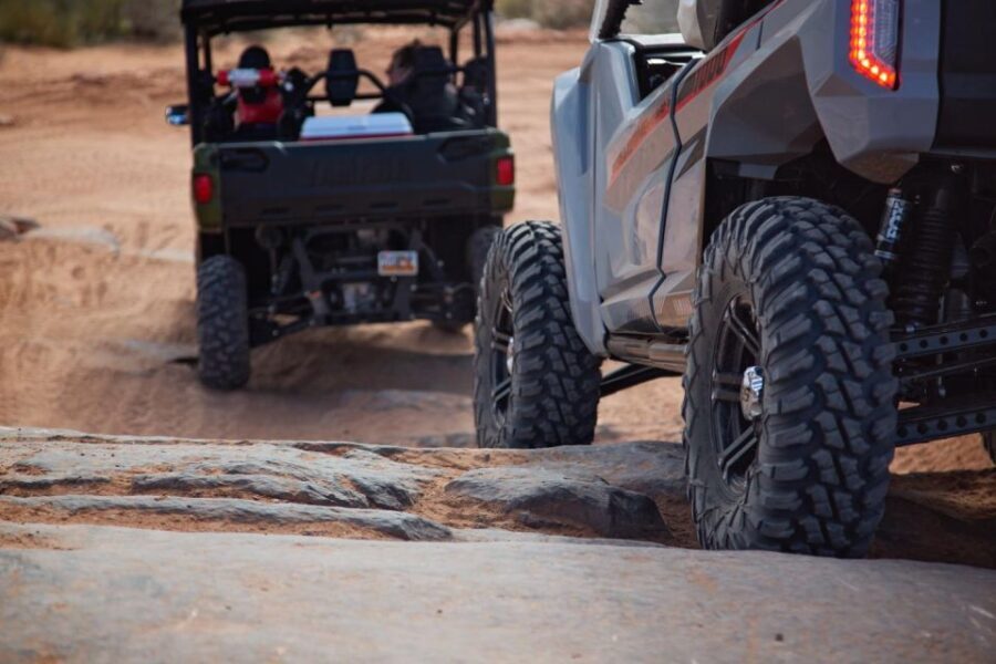 Moab: Self-Driven Guided Sunset UTV Tour to Fins N Things - Exploring Moabs Sunset UTV Adventure: The Experience in Detail
