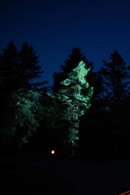 Montebello, QC: Omega Park ONIRO Immersive Experience at Night