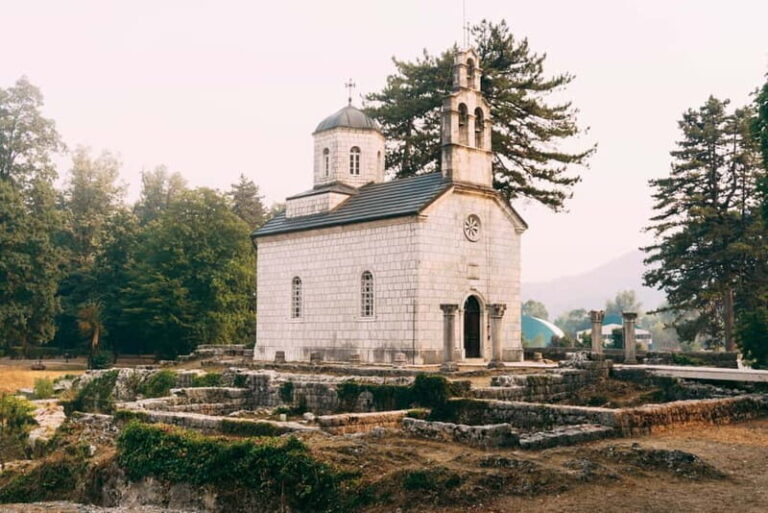 Montenegro: Lovcen Cable Car, Njegusi & Cetinje Day Tour - Visiting Njego Mausoleum