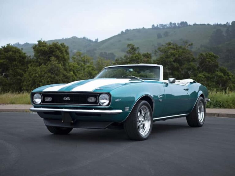 Monterey & Big Sur: 1968 Chevy Camaro SS Convertible Rental - What You Need to Know