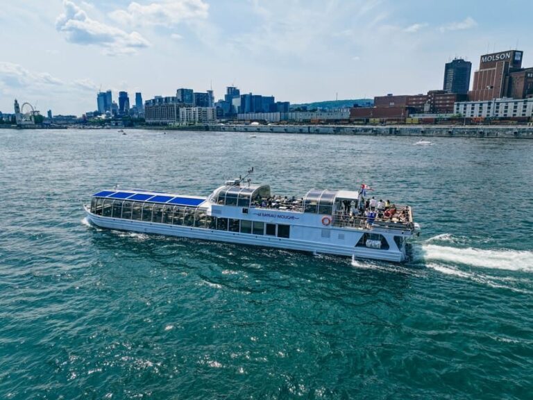 Montreal: Bateau-Mouche Cruise with A La Carte Dinner Option - A Deep Dive into the Montreal Bateau-Mouche Dinner Cruise