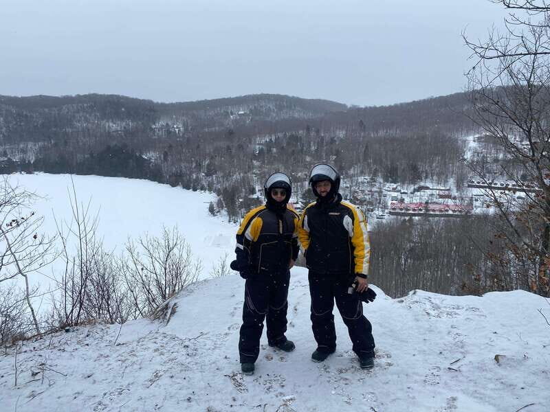 Montreal: Canadian Forest Guided Tour by Snowmobile - The Itinerary in Detail
