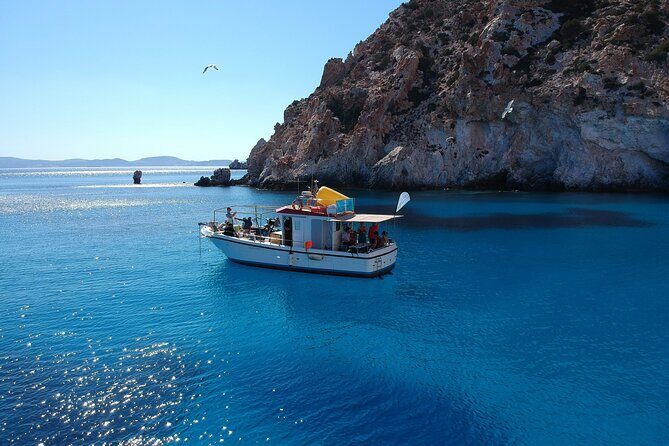 Morning Group Cruise from Milos To Polyaigos - What to Expect at the Itinerarys Key Stops