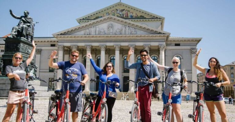 Munich: Bike Tour with Beer Garden Break - Detailed Breakdown of the Itinerary