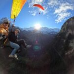 Mürren: Paragliding over Lauterbrunnen Cliffs and Waterfalls - The Flight Over Lauterbrunnen Valley