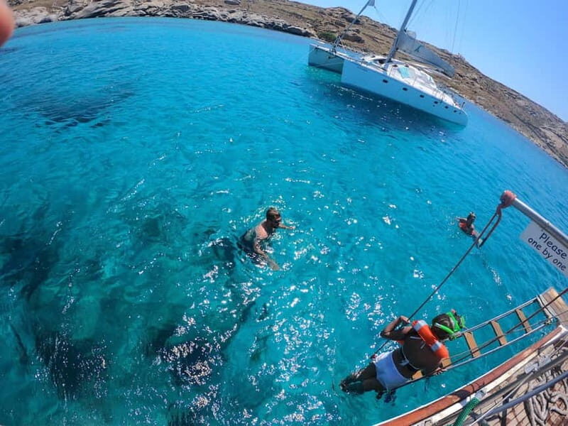 Mykonos Half-Day Swimming to Delos & Rhenia Starts at 13:30 - Frequently Asked Questions