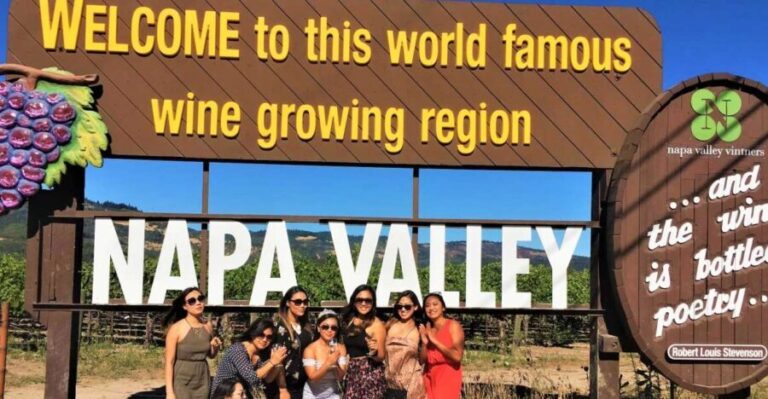 Napa Valley: All-Inclusive Private Full-Day Wine Tour - Detailed Breakdown of the Itinerary