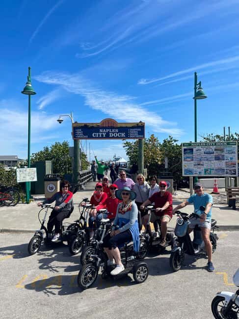 Naples Florida: Downtown Electric Trike Tour - Family Fun - The Value of the Experience