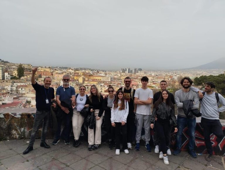 Naples Panoramic walking tour thourgh La Pedamentina scale - A Closer Look at the Naples Panoramic Walking Tour