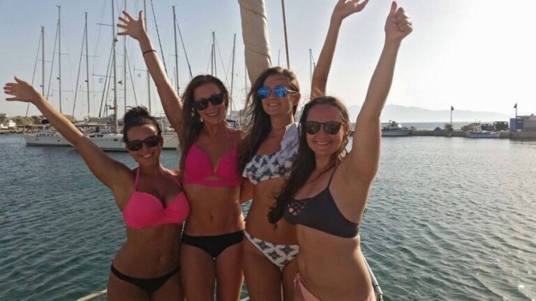Naxos: Full-Day Sailing Tour w/ Swim Stops, Snacks & Drinks - The Onboard Experience: Swimming, Snorkeling, and Sailing