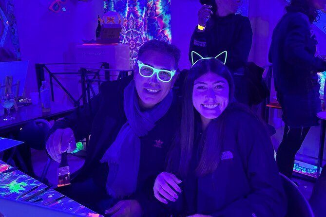 Neon Art Painting Experience in Immersive Studio (No Stop Wine) - Who Will Love This?