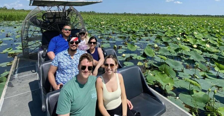 New Orleans: 10 Passenger Airboat Swamp Tour - The Natural Beauty of Louisiana’s Swamps