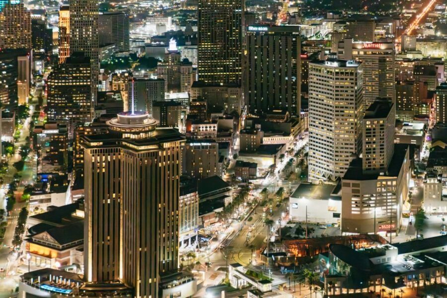 New Orleans: City Lights Helicopter Night Tour - The Route and Sights: What Youll See
