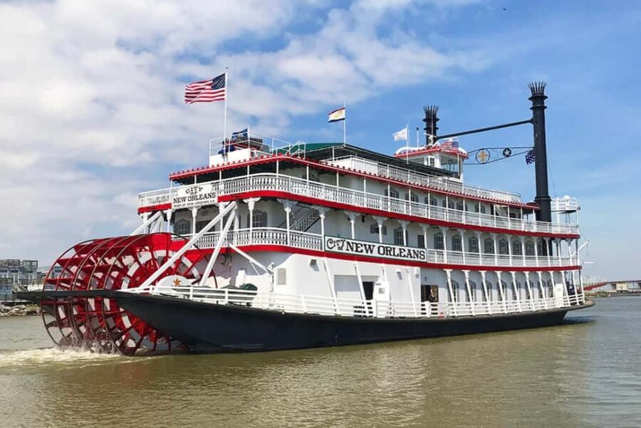 New Orleans: Daytime Steamboat Jazz Cruise + Optional Lunch