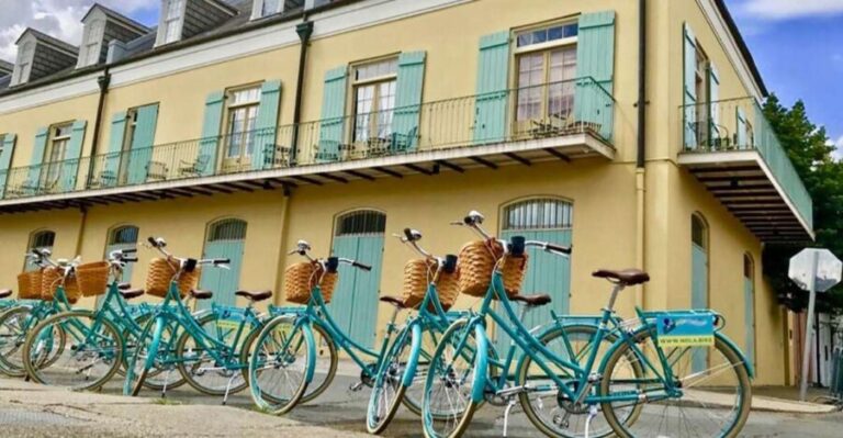 New Orleans: Heart of the City Bike Tour - The Route and Key Stops