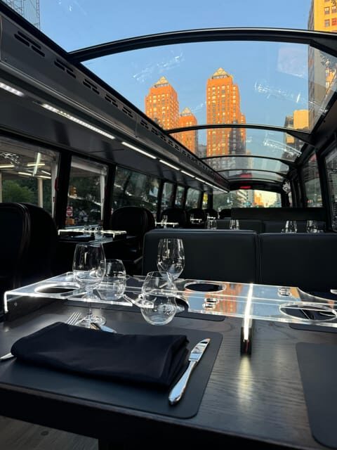 New York City: Bustronome Gourmet Dinner Tour - Experiencing the City from a New Perspective