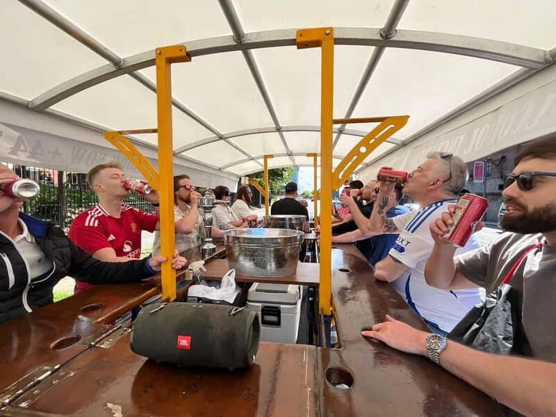 Newcastle: Beer Bike Tour with Music and Drinks Included - What to Expect at the Start and End