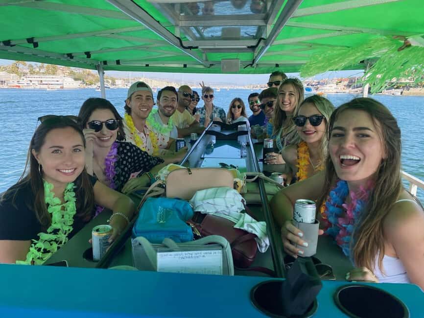 Newport Beach Paddle Pub: Party Pub Experience for up to 16 - FAQ