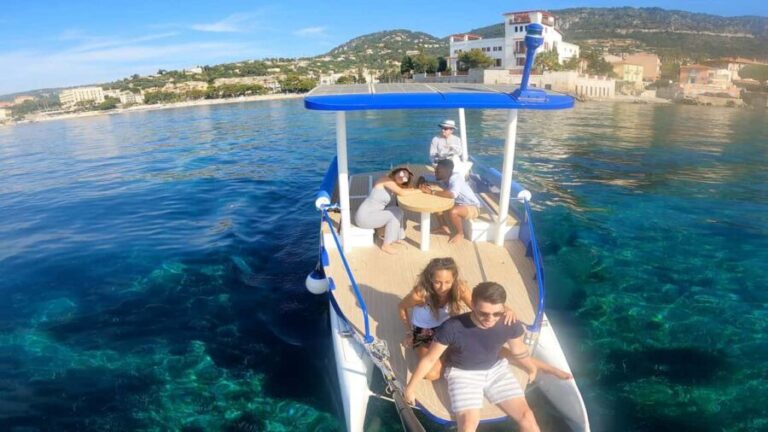 Nice: Private French Riviera Solar Boat Cruise - Location and Departure Point