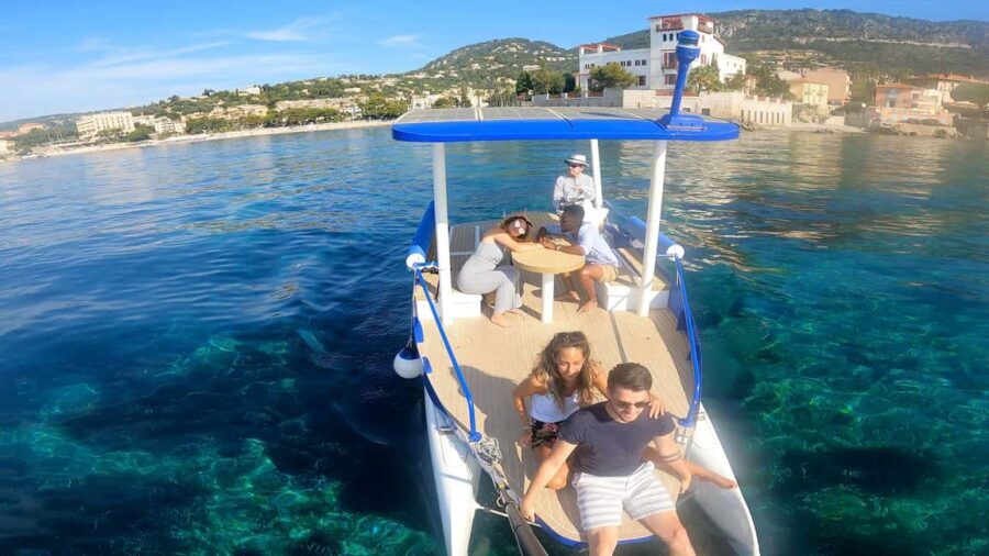 Nice: Private French Riviera Solar Boat Cruise - Location and Departure Point