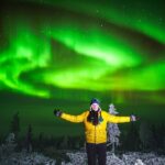 Night Snowshoeing Adventure under the Northern Lights - A Deep Dive into the Snowshoeing Adventure