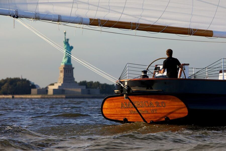 NYC: Statue of Liberty Cruise aboard a Classic Sailboat