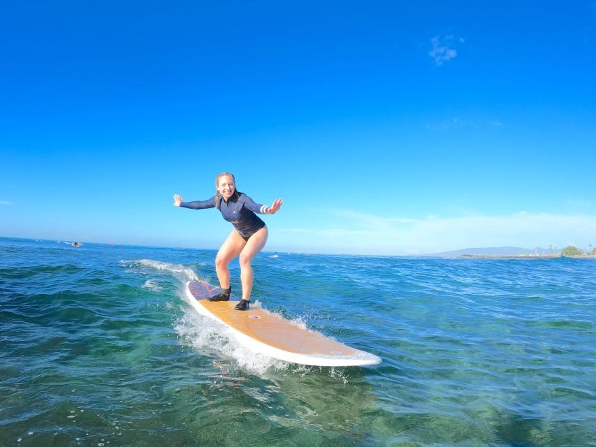 Oahu: Surfing Lessons for 2 People - Water Time: Riding the Waves