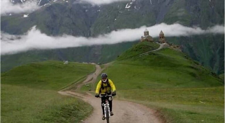 Off Road Cycling to Mount Kazbegi - Journey Through Mountain Passes