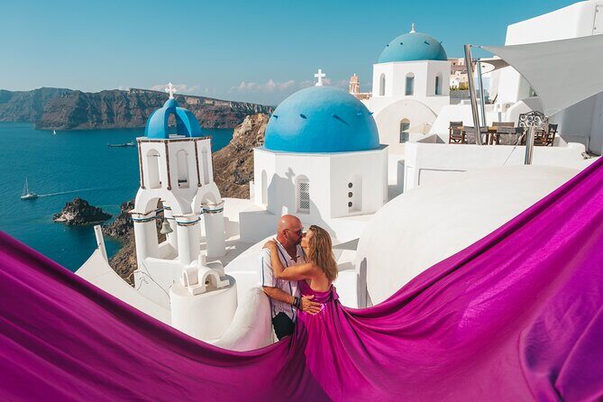 Oia Flying Dress Photoshoot Santorini - Who Should Book This Tour?