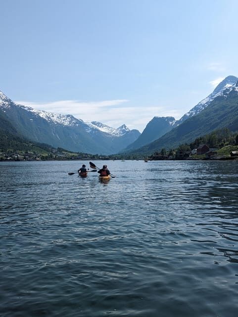 Olden: Guided beginner friendly fjord kayaking.Local company - Who Would Love This Tour?